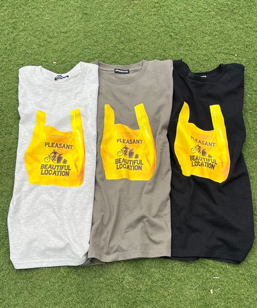 shesame(シーセム)の「グラフィックTシャツ(Tシャツ/カットソー・レディース・オートミール/カーキ/ブラック・フリー)」の12枚目の写真