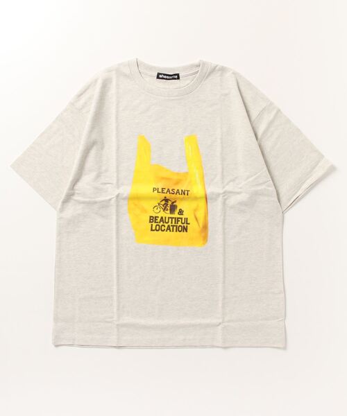 shesame(シーセム)の「グラフィックTシャツ(Tシャツ/カットソー・レディース・オートミール/カーキ/ブラック・フリー)」の21枚目の写真