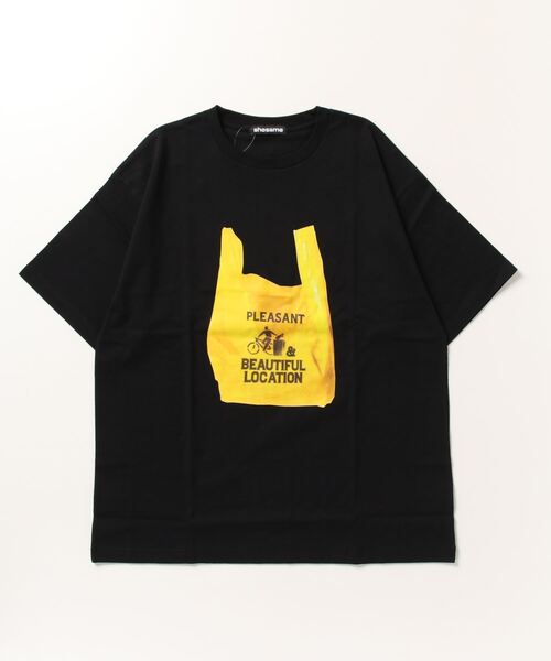 shesame(シーセム)の「グラフィックTシャツ(Tシャツ/カットソー・レディース・オートミール/カーキ/ブラック・フリー)」の19枚目の写真