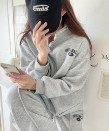 スタンドネックスウェット セットアップ