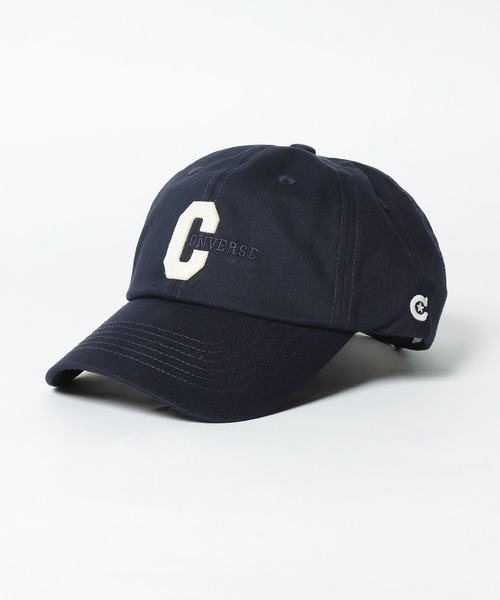 CONVERSE(コンバース)の「CONVERSE/コンバース CNML OC TWILL CAP キャップ(キャップ・メンズ・ベージュ/ネイビー/ブラック・FREE)」の3枚目の写真