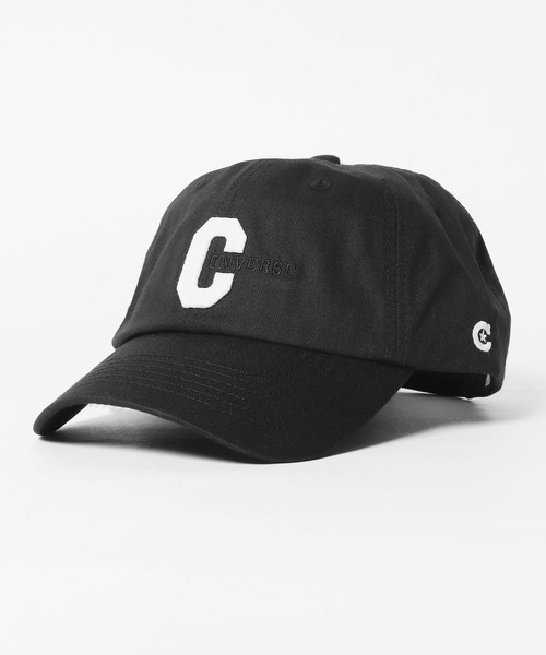 CONVERSE(コンバース)の「CONVERSE/コンバース CNML OC TWILL CAP キャップ(キャップ・メンズ・ベージュ/ネイビー/ブラック・FREE)」の1枚目の写真