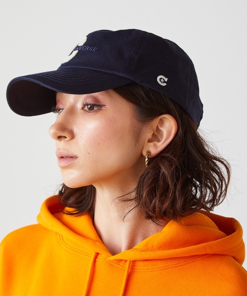 CONVERSE(コンバース)の「CONVERSE/コンバース CNML OC TWILL CAP キャップ(キャップ・メンズ・ベージュ/ネイビー/ブラック・FREE)」の22枚目の写真