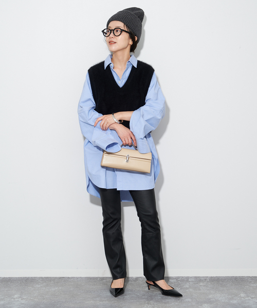 Plage Cashmere Mix Fur ベスト セール】Cashmere Mix Fur ベスト（ベスト）｜Plage（プラージュ