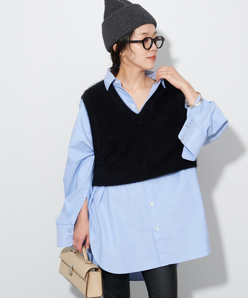 PLAGE 2024AW Fur vest ファーベスト　美品 anuke SALE60%OFF アンヌーク 2024FallWinter アウター Eco Fur