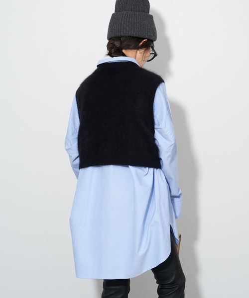 セール】Cashmere Mix Fur ベスト（ベスト）｜Plage（プラージュ