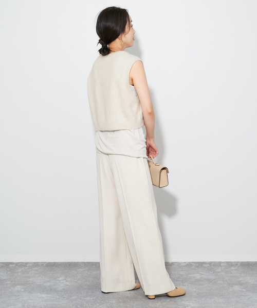 plage（プラージュ）の「Cashmere Mix Fur ベスト（ベスト