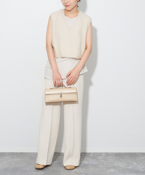 plage（プラージュ）の「Cashmere Mix Fur ベスト（ベスト