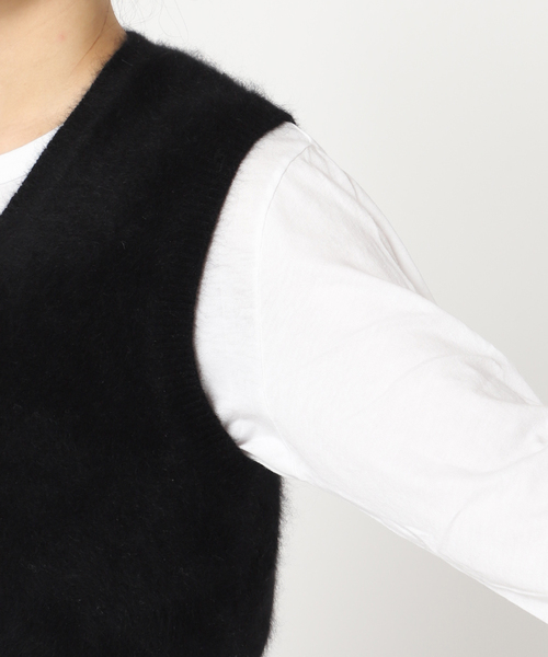 セール】Cashmere Mix Fur ベスト（ベスト）｜Plage（プラージュ