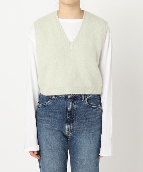 セール】Cashmere Mix Fur ベスト（ベスト）｜Plage（プラージュ