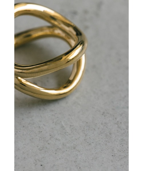 STYLEMIXER（スタイルミキサー）の「ホールドダブルリング（リング・レディース・シルバー/ゴールド・FREE）」の8枚目の写真