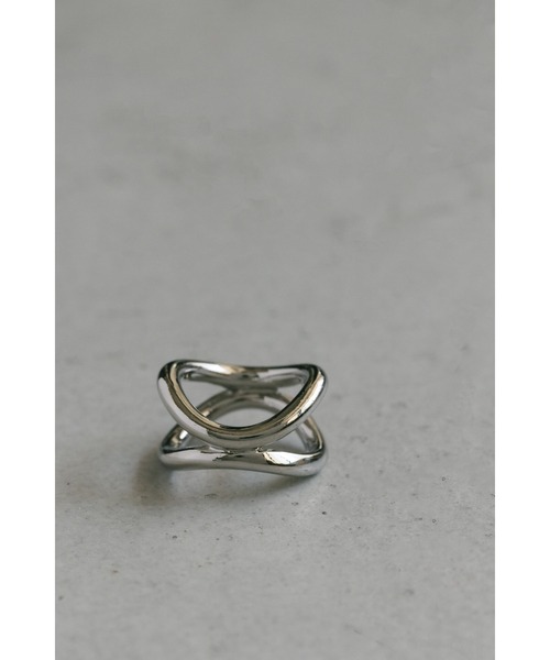 STYLEMIXER（スタイルミキサー）の「ホールドダブルリング（リング・レディース・シルバー/ゴールド・FREE）」の3枚目の写真