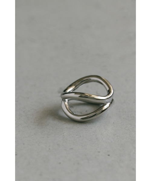 STYLEMIXER（スタイルミキサー）の「ホールドダブルリング（リング・レディース・シルバー/ゴールド・FREE）」の4枚目の写真