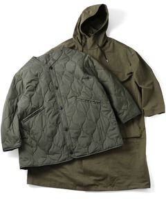 ピーチ起毛3wayコート