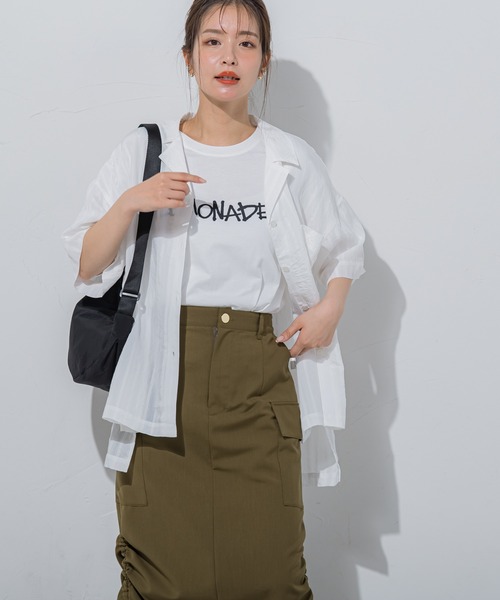 VICKY（ビッキー）の「【アクティブなお出かけに】防水防汚ショルダーボディBAG（ショルダーバッグ・レディース・グレー/オフホワイト/ブラック/パープル/イエロー/ピンク・FREE）」の16枚目の写真