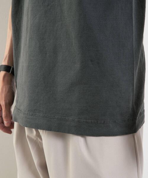 Healthknit(ヘルスニット)の「Healthknit MADE IN USA Henley-Neck T-shirts(Tシャツ/カットソー・メンズ・ホワイト/ダークグレー/ブラック/ブルー・MEDIUM/LARGE/X-LARGE)」の9枚目の写真