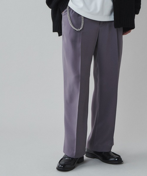 ミーンズワイル デュアリティ クロスカーゴ スラックス 2サイズ グレー セール】※4size／6color 】2WAYドロストルーズカーゴワイド