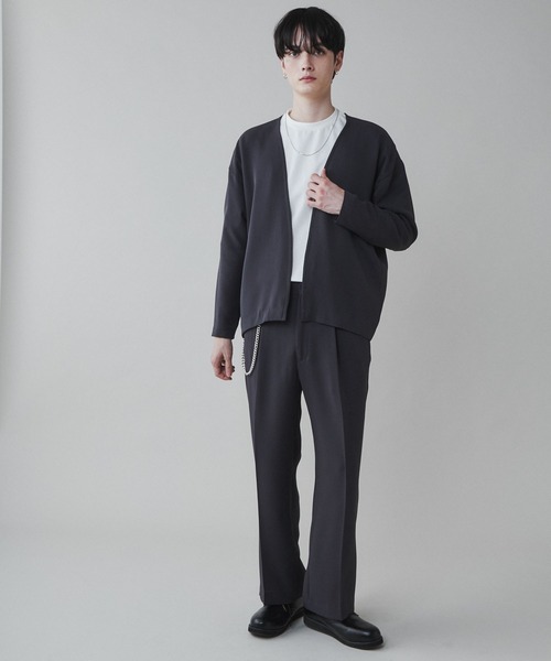 LUCY（ルーシー）の「LUCY/チェーン付きワイドスラックス（スラックス・メンズ・ダークグレー/パープル・MEDIUM/LARGE）」の11枚目の写真