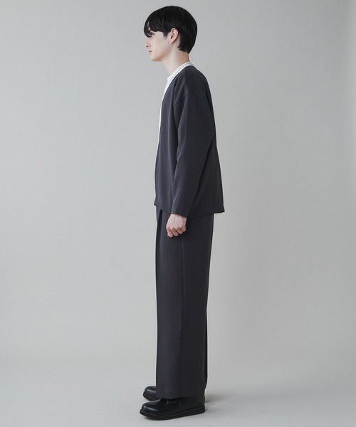 LUCY（ルーシー）の「LUCY/チェーン付きワイドスラックス（スラックス・メンズ・ダークグレー/パープル・MEDIUM/LARGE）」の16枚目の写真