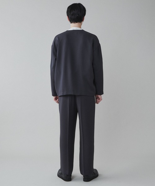 LUCY（ルーシー）の「LUCY/チェーン付きワイドスラックス（スラックス・メンズ・ダークグレー/パープル・MEDIUM/LARGE）」の17枚目の写真