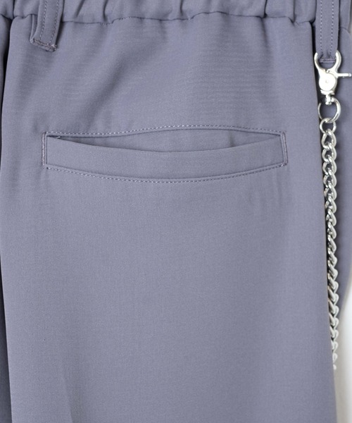 LUCY（ルーシー）の「LUCY/チェーン付きワイドスラックス（スラックス・メンズ・ダークグレー/パープル・MEDIUM/LARGE）」の19枚目の写真