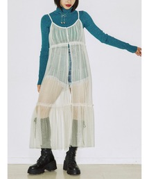 jouetie | ドットチュールキャミワンピース(ワンピース)