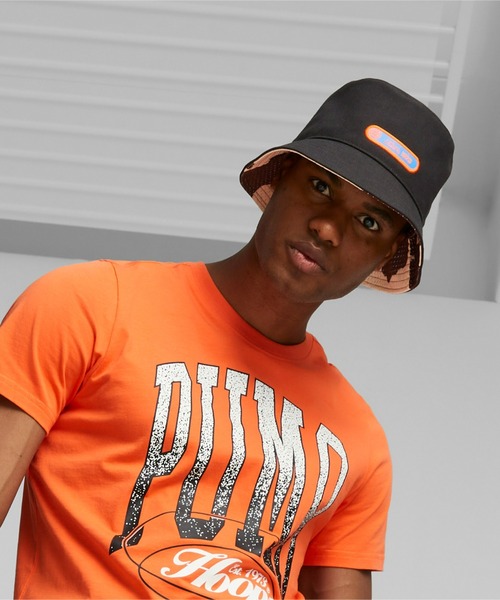 PUMA(プーマ)の「PUMA プーマ ユニセックス バスケットボール クライド クローセット バケット ハット(ハット・メンズ・ブラック・LARGE/SMALL)」の4枚目の写真