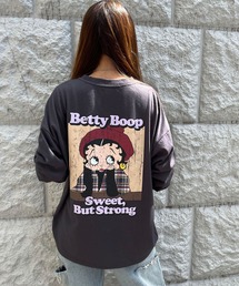 BETTYBOOPバックプリントロンT