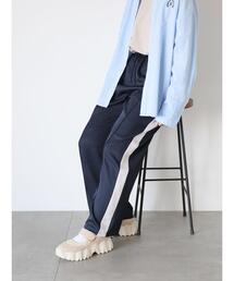 ehka sopo | サイドライントラックパンツ(その他パンツ)