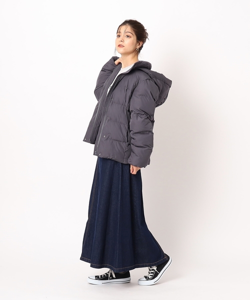 Cutie Blonde（キューティーブロンド）の「◆大人カジュアルに着こなせる デニムフレア ロングスカート（デニムスカート・レディース・ネイビー/ブルー/ブラック・02/01/03）」の16枚目の写真