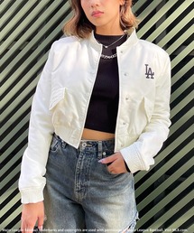 BACK TO THE FIELD | 【MLB】ロゴボンバージャケット(その他アウター)