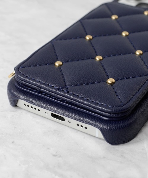 CECIL McBEE（セシルマクビー）の「iPhone15 iPhone15Pro セシルマクビー [キルティング背面ケース]（スマホケース/カバー・レディース・ネイビー/ブラック/モカ/ベージュ・iPhone 15/iPhone 15 Pro）」の20枚目の写真