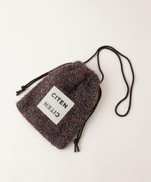 CITEN | ＜CITEN＞キラキラ ニット キンチャク ショルダーバッグ(ショルダーバッグ)