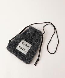 CITEN | ＜CITEN＞キラキラ ニット キンチャク ショルダーバッグ(ショルダーバッグ)