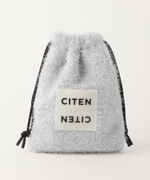 CITEN（シテン）の「＜CITEN＞キラキラ ニット キンチャク ショルダーバッグ（ショルダーバッグ・レディース・ダークブラウン/その他1/ロイヤルブルー/シルバー/ブラック・FREE）」の18枚目の写真