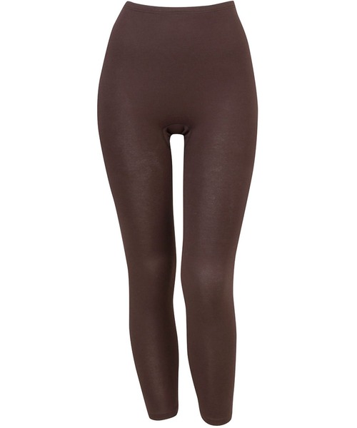 WING（ウイング）の「「綿の贅沢オーガニック」 あったかインナーボトム　足首丈（インナーウェア/肌着・レディース・ブラック/ピンク系その他/チョコ/ベージュ/ライトブラウン/サンドベージュ/グレー・LL/L/M/3L/4L）」の5枚目の写真