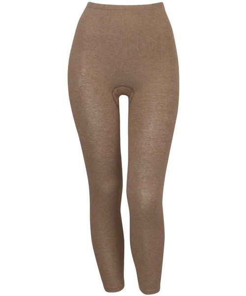 WING（ウイング）の「「綿の贅沢オーガニック」 あったかインナーボトム　足首丈（インナーウェア/肌着・レディース・ブラック/ピンク系その他/チョコ/ベージュ/ライトブラウン/サンドベージュ/グレー・LL/L/M/3L/4L）」の4枚目の写真