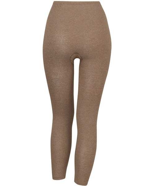 WING（ウイング）の「「綿の贅沢オーガニック」 あったかインナーボトム　足首丈（インナーウェア/肌着・レディース・ブラック/ピンク系その他/チョコ/ベージュ/ライトブラウン/サンドベージュ/グレー・LL/L/M/3L/4L）」の21枚目の写真