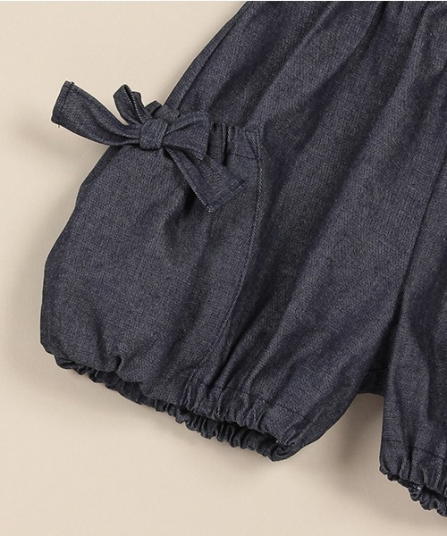 sense of wonder（センスオブワンダー）の「リボンバルーンパンツ（スウェットパンツ・キッズ・ネイビー・80ｃｍ/100cm/110cm/130cm/90cm/120cm）」の6枚目の写真