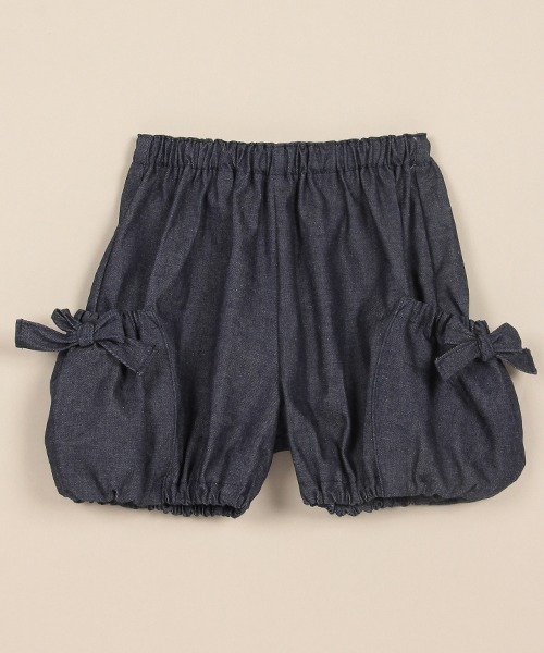 sense of wonder（センスオブワンダー）の「リボンバルーンパンツ（スウェットパンツ・キッズ・ネイビー・80ｃｍ/100cm/110cm/130cm/90cm/120cm）」の8枚目の写真