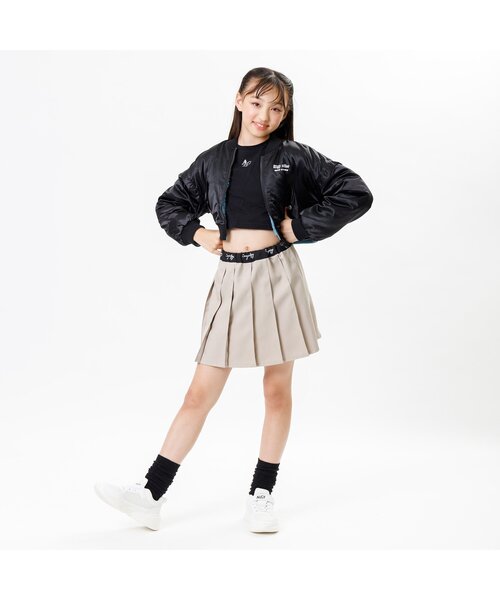 algy(アルジー)の「【sasyaコラボ】リバーシブルタンタケブルゾン(ブルゾン・キッズ・ベージュ/ブラック・XX-SMALL/MEDIUM/SMALL/X-SMALL)」の9枚目の写真