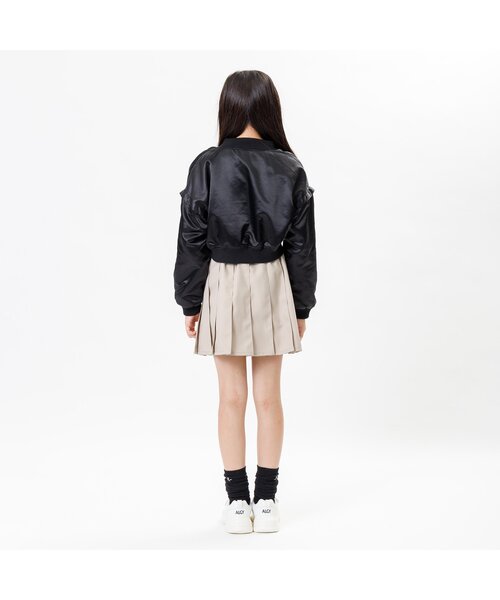 algy(アルジー)の「【sasyaコラボ】リバーシブルタンタケブルゾン(ブルゾン・キッズ・ベージュ/ブラック・XX-SMALL/MEDIUM/SMALL/X-SMALL)」の10枚目の写真