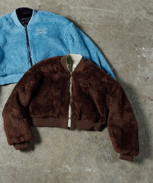 algy(アルジー)の「【sasyaコラボ】リバーシブルタンタケブルゾン(ブルゾン・キッズ・ベージュ/ブラック・XX-SMALL/MEDIUM/SMALL/X-SMALL)」の5枚目の写真