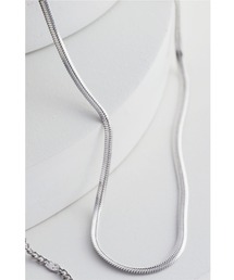 IEDIT | ＩＥＤＩＴ　ステンレス素材がうれしい　洗練デザインの繊細チェーンネックレス(ネックレス)