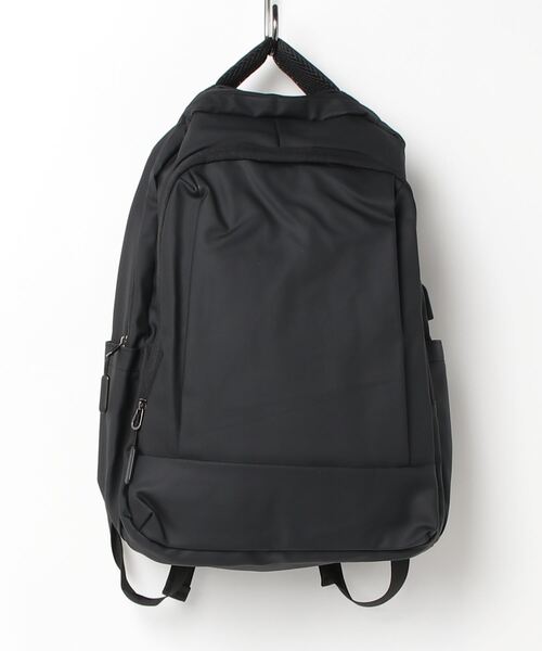 MAISON CLUB（メゾンクラブ）の「【MAISON CLUB】シンプルバックパック リュックサック KNF026（バックパック/リュック・メンズ・ブラック・FREE）」の10枚目の写真