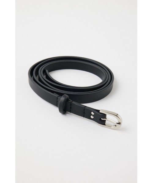 MOUSSY(マウジー)の「RING THIN ベルト(ベルト・レディース・シルバー/ブラック/ゴールド・FREE)」の4枚目の写真