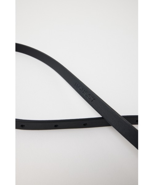 MOUSSY(マウジー)の「RING THIN ベルト(ベルト・レディース・シルバー/ブラック/ゴールド・FREE)」の8枚目の写真