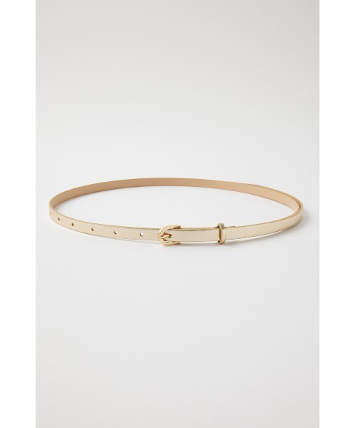 MOUSSY(マウジー)の「RING THIN ベルト(ベルト・レディース・シルバー/ブラック/ゴールド・FREE)」の11枚目の写真