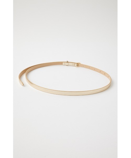 MOUSSY(マウジー)の「RING THIN ベルト(ベルト・レディース・シルバー/ブラック/ゴールド・FREE)」の12枚目の写真