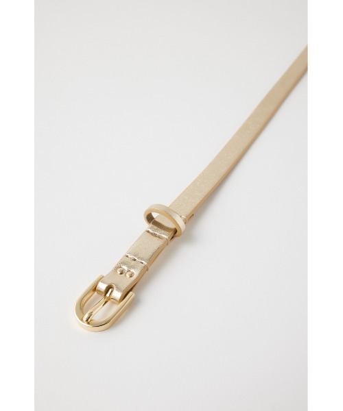 MOUSSY(マウジー)の「RING THIN ベルト(ベルト・レディース・シルバー/ブラック/ゴールド・FREE)」の13枚目の写真